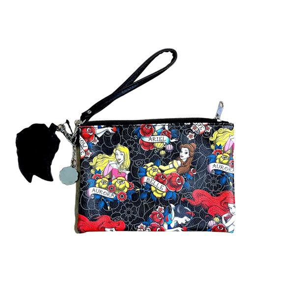 Loungefly Disney Princess Tattoo Bag Strap NEW Ariel Belle Snow White Aurora - Picture 9 of 11